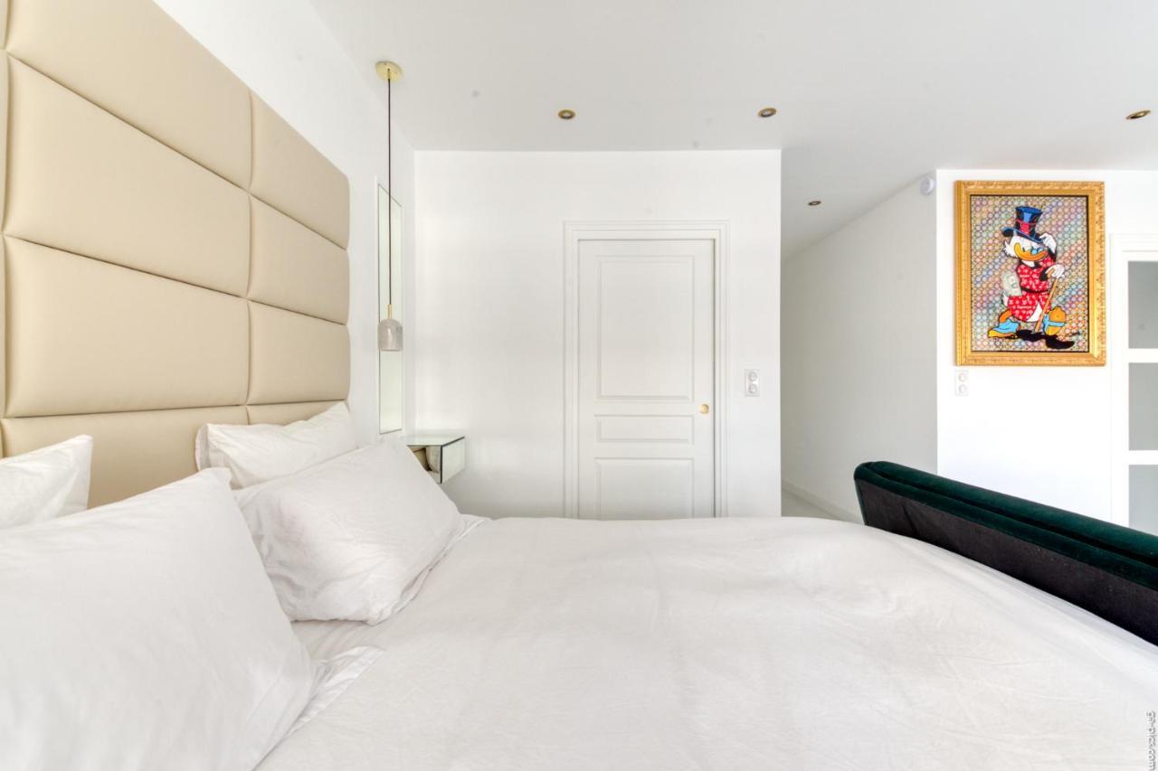 Luxury Maubourg - Vue Mer - Croisette 50M Plage - Clim - Terrasse Cannes Buitenkant foto