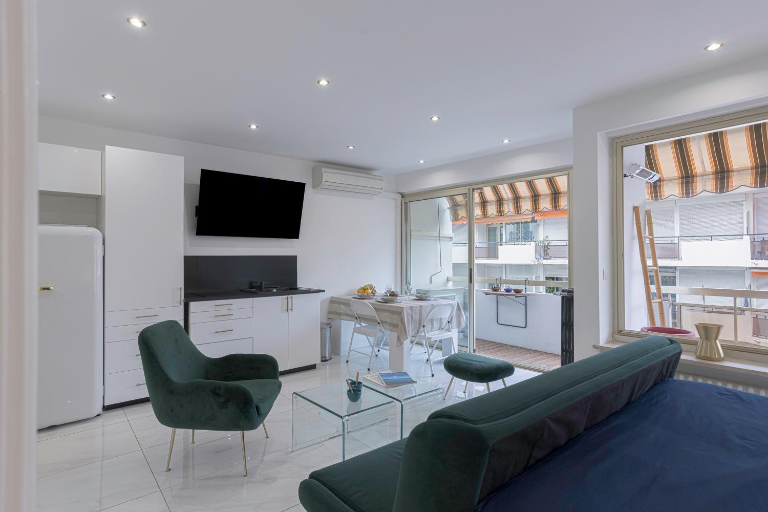 Luxury Maubourg - Vue Mer - Croisette 50M Plage - Clim - Terrasse Cannes Buitenkant foto